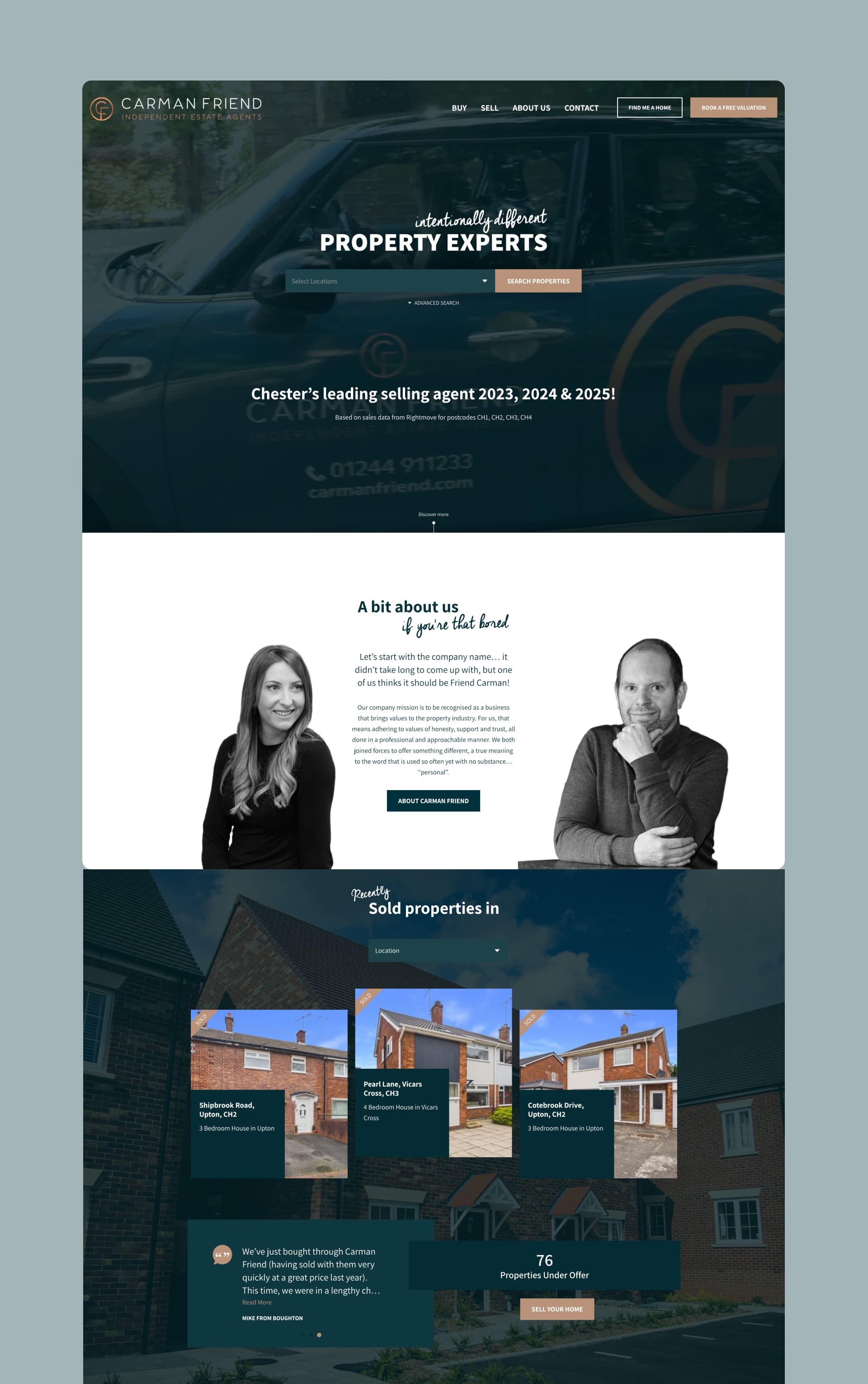 Carman Friend website